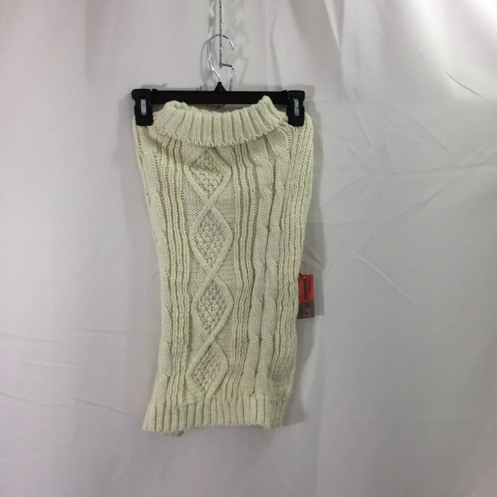 NEW Kyeese Dog Sweater Cable Knit Turtleneck Beige Size 2XL